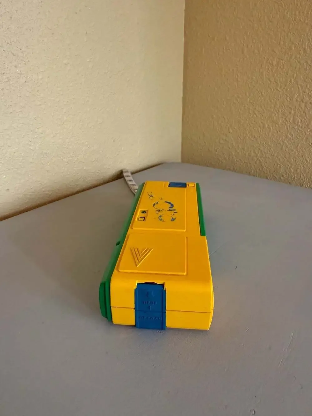 Vintage Le Clic 110 Pocket Film Camera, Yellow and Green